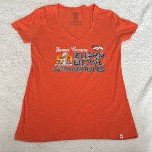 NFL Denver Broncos Orange Super Bowl Champions Tee